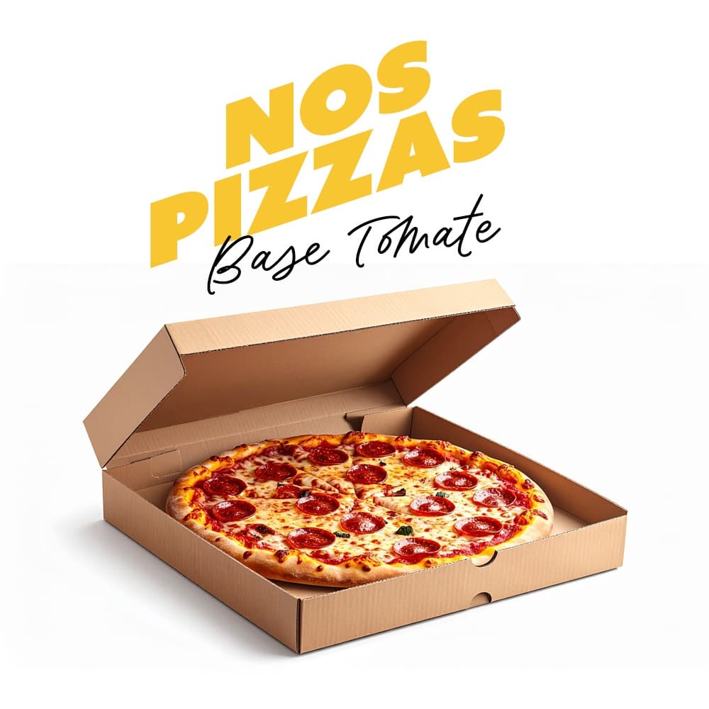 Livraison NOS PIZZAS BASE TOMATE à Lyon, 69007